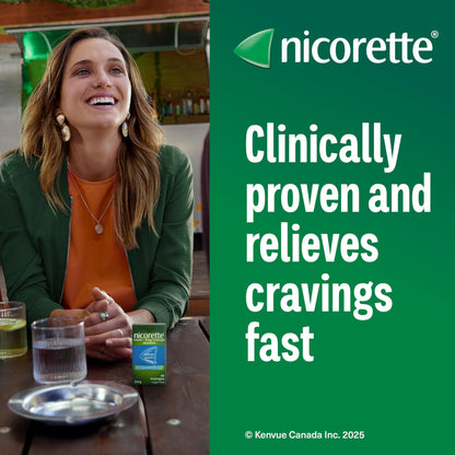 Nicorette 2mg Nicotine Lozenges Fruit, Quit Smoking Aid, 160 Count 🍁 All In One Marketplace Canada