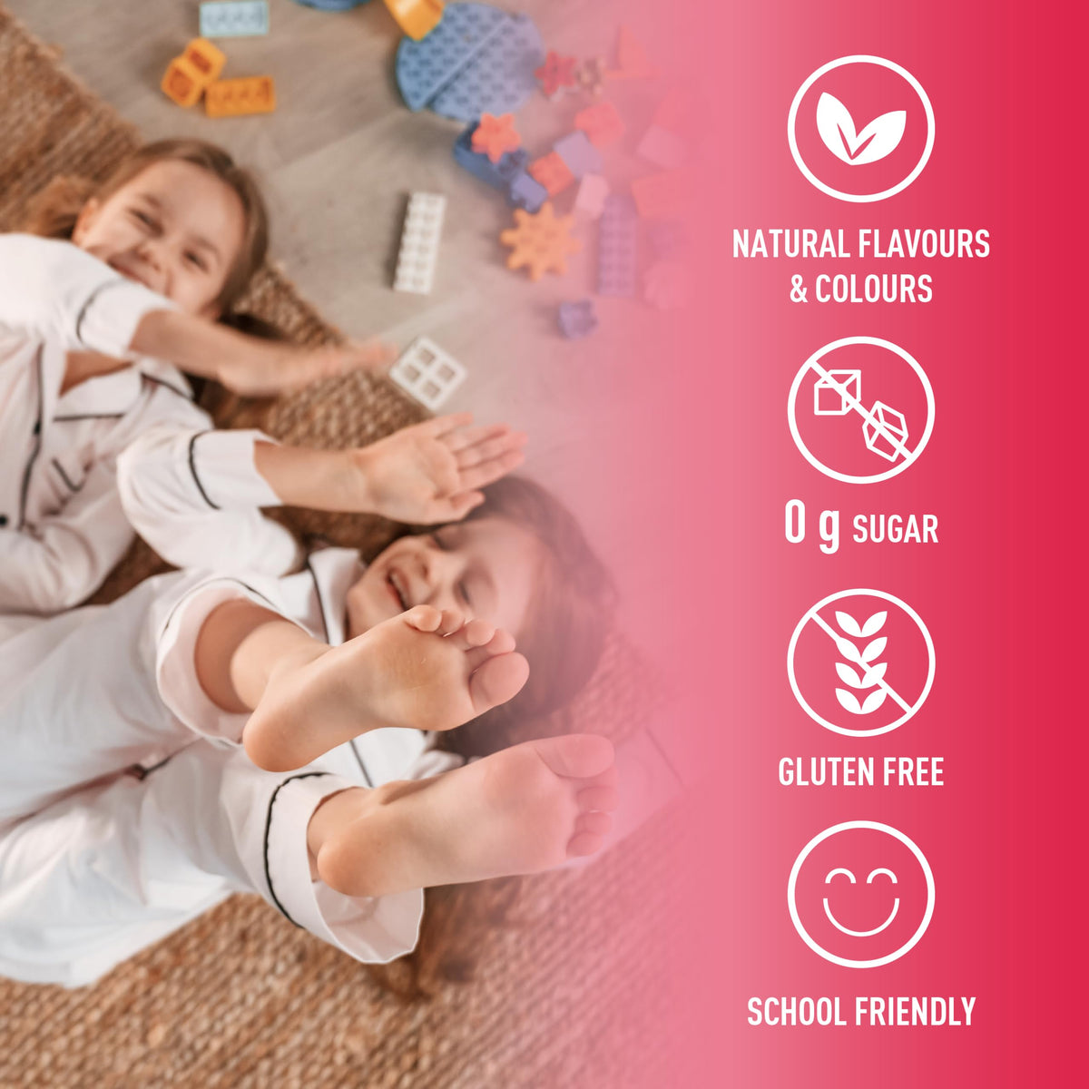 Organika Kids Electrolytes Powder Sticks - Sugar-Free Hydration + Immune support with 100% of daily Vitamin C, Minerals and Prebiotic Fibre | Strawberry Kiwi Flavour - 3.5g x 20 sachets 🍁 All In One Marketplace Canada
