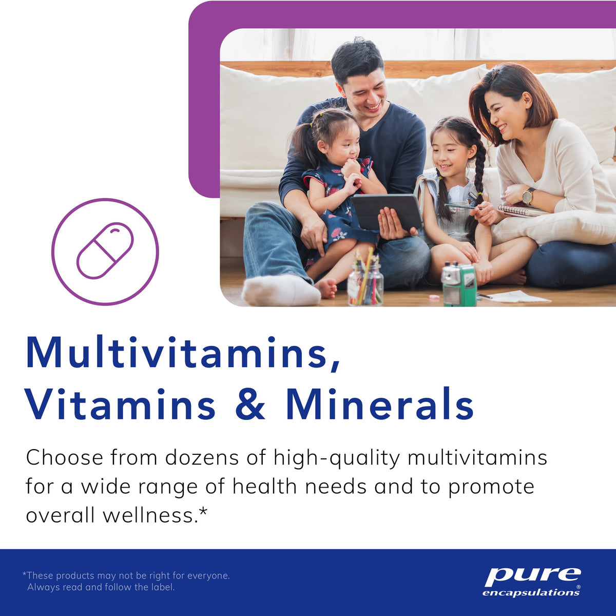 Pure Encapsulations B-Complex Plus - B Vitamins Supplement to Support Neurological Health, Cardiovascular Health & Energy Levels* - With Vitamin B12 & More - 120 Capsules 🍁 All In One Marketplace Canada