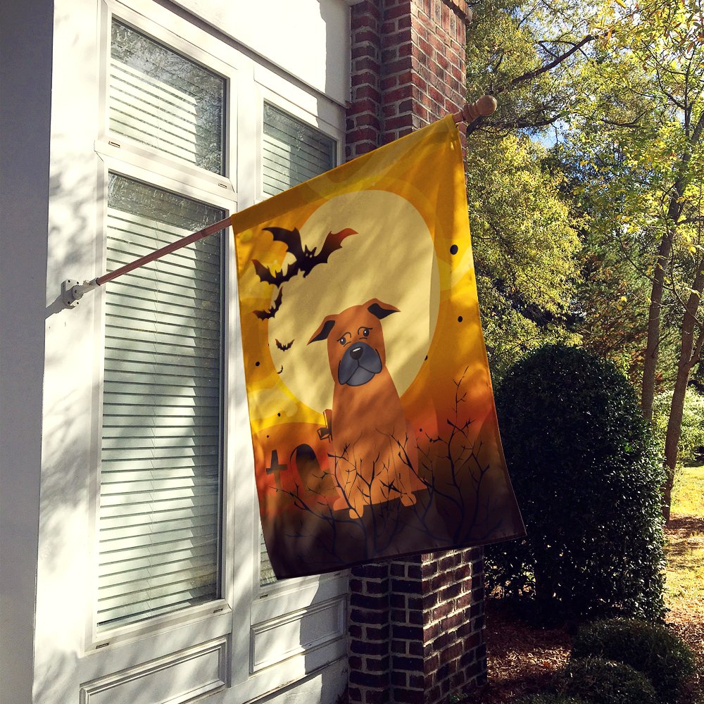 Caroline's Treasures BB4377CHF Halloween Chinese Chongqing Dog Flag Canvas House Size, Large, Multicolor
