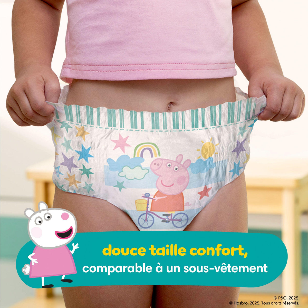 Pampers Easy Ups Training Underwear Peppa Pig Size 5 3T-4T, 100 Count 🍁 All In One Marketplace Canada
