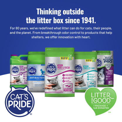 Cat's Pride Fresh and Light Premium Clumping Fragrance Free Scoopable Cat Litter Jug, 15-Pound 🍁 All In One Marketplace Canada