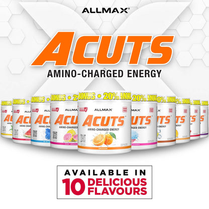 ALLMAX ACUTS Amino Energy Powder, Cotton Candy, 30 Servings 🍁 All In One Marketplace Canada