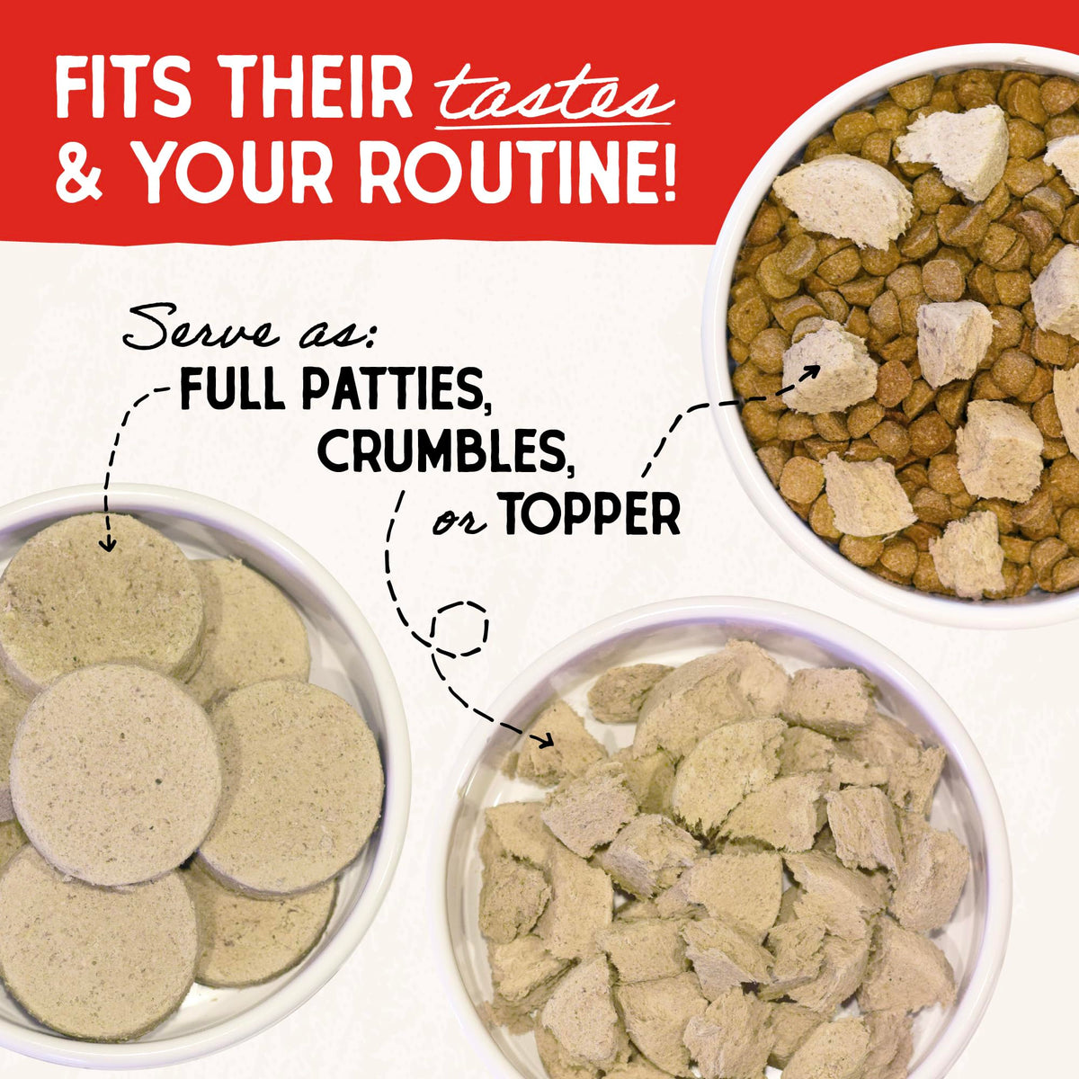 Stella & Chewy’s Freeze Dried Raw Dinner Patties – Grain Free Dog Food, Protein Rich Chewy’s Chicken Recipe – 708g Bag 🍁 All In One Marketplace Canada