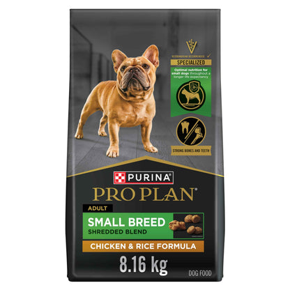 Purina Pro Plan Savor Adult Shredded Blend Small Breed Chicken & Rice Formula Dry Dog Food - (1) 18 lb. Bag 🍁 All In One Marketplace Canada
