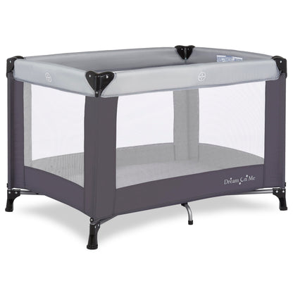 Dream On Me Nest Portable Play Yard With Carry Bag And Shoulder Strap, GREY 🍁 All In One Marketplace Canada