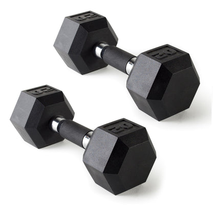 CAP Barbell 20 LB Coated Hex Dumbbell Weight Pair with Padded Grip 🍁 All In One Marketplace Canada