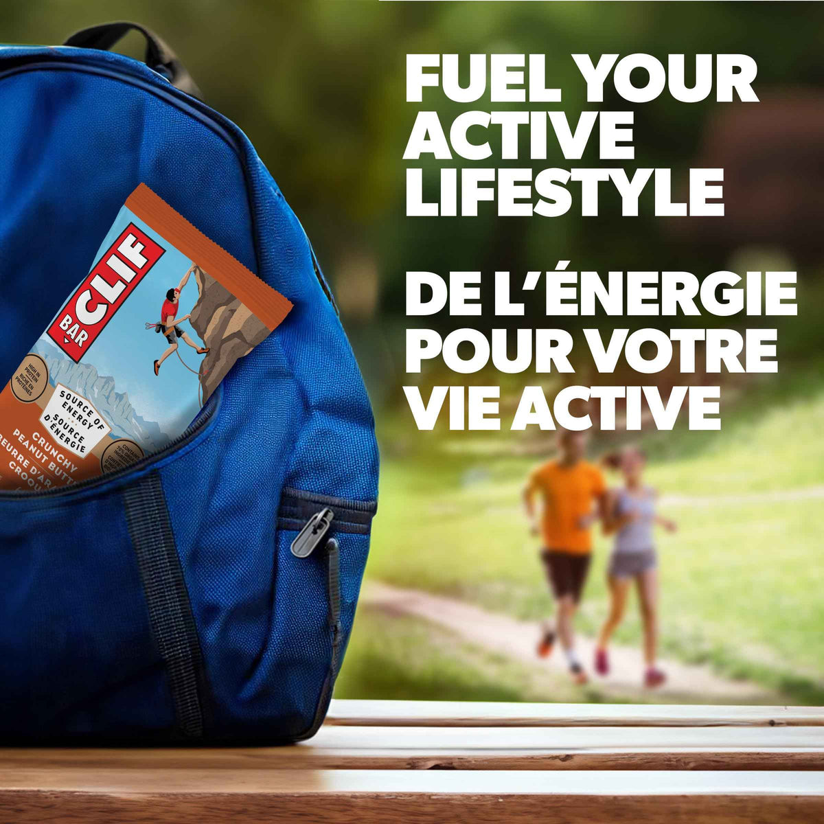 CLIF BAR Energy Bars, Crunchy Peanut Butter, Granola Bar, High in Protein, Contains 70% Organic Ingredients, 1.02 kg (Pack of 15) 🍁 All In One Marketplace Canada