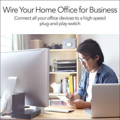 NETGEAR 8-Port Gigabit Ethernet Unmanaged Switch (GS308) Home Network Hub, Office Ethernet Splitter, Plug-and-Play, Desktop or Wall Mount, Black 🍁 All In One Marketplace Canada