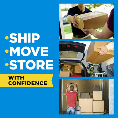 Scotch Packing Tape Heavy Duty Shipping Tape, 1.88" x 50m, 6 Rolls 🍁 All In One Marketplace Canada