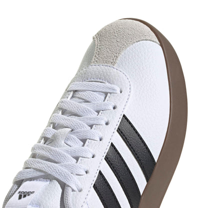 Adidas Women's VL Court 3.0, White/Core Black/Grey One, 8.5 🍁 All In One Marketplace Canada
