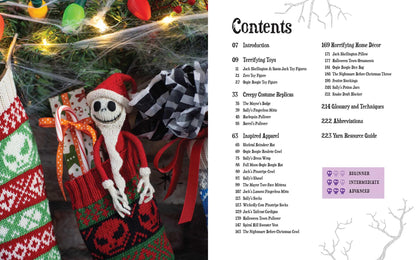 Disney Tim Burton's The Nightmare Before Christmas: The Official Knitting Guide to Halloween Town and Christmas Town