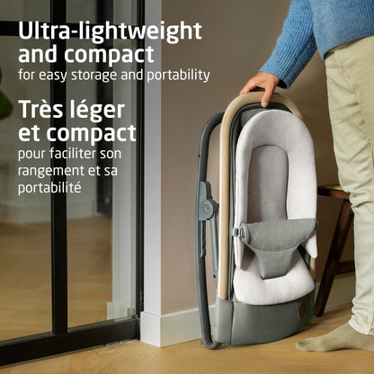 Maxi-Cosi 2-in-1 Kori Rocker, folds flat, travel, washable fabrics, Classic Green 🍁 All In One Marketplace Canada