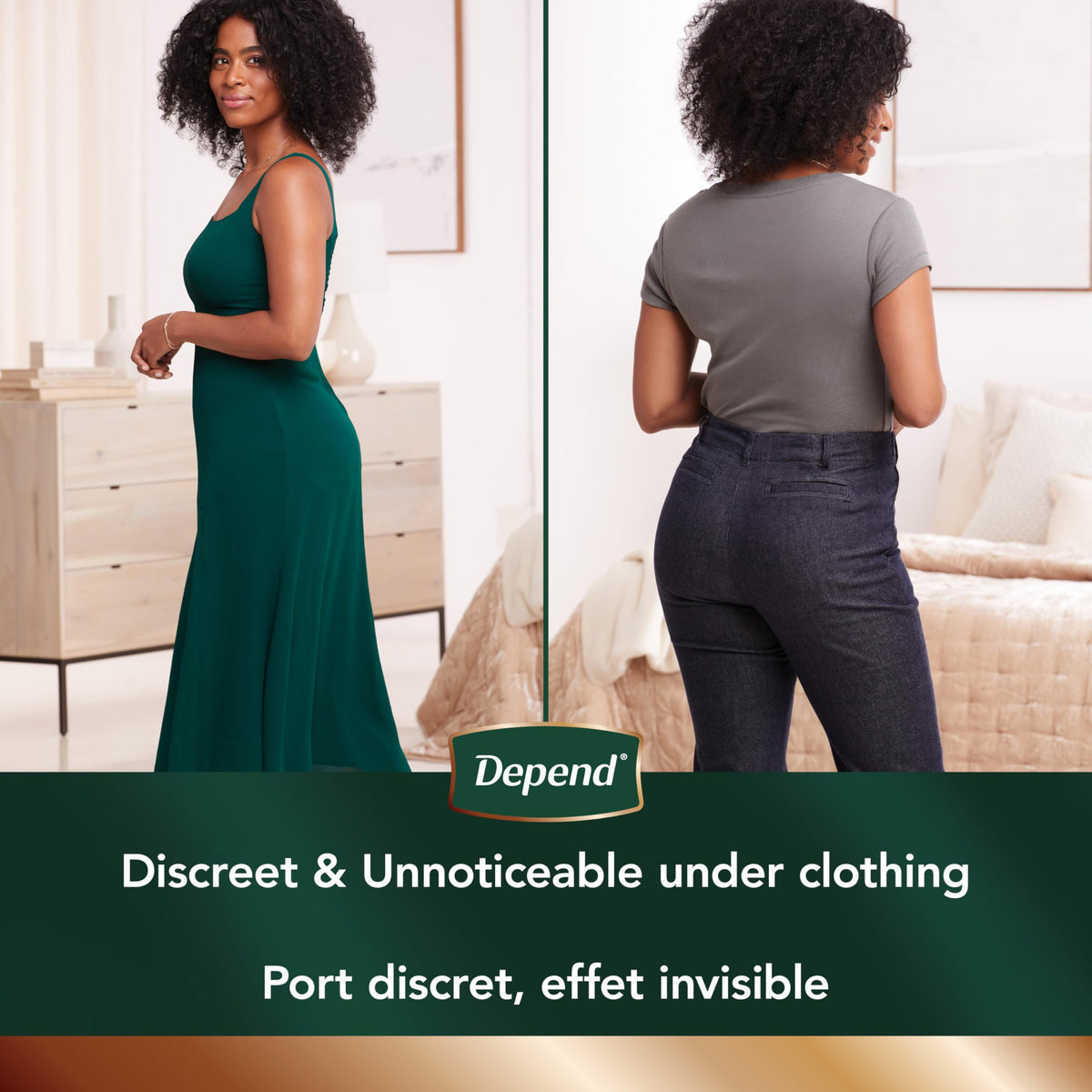 Depend Silhouette Incontinence Underwear for Women, Large, Pink, 20 Count 🍁 All In One Marketplace Canada