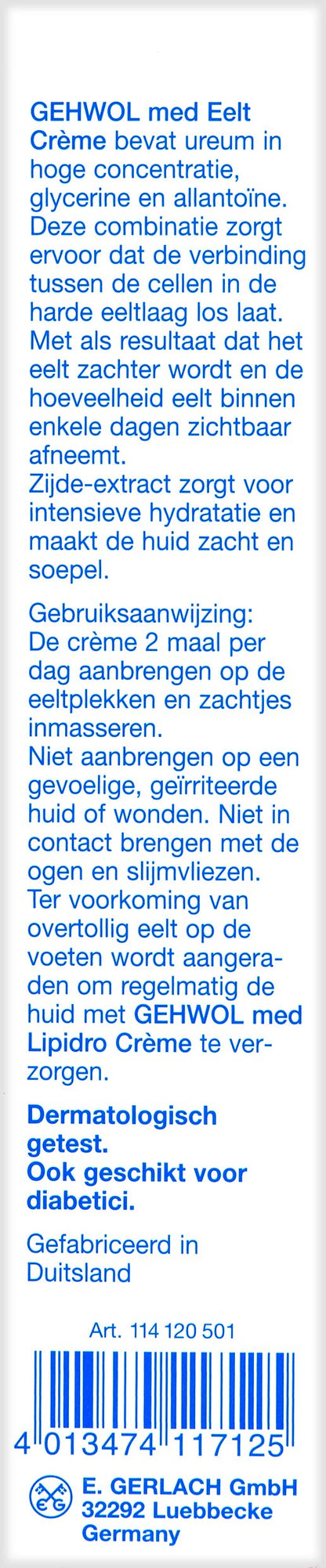 Gehwol Med Callus Cream, 75 milliliters 🍁 All In One Marketplace Canada