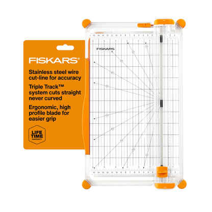 Fiskars Precision Paper Trimmer - Easy, Safe and Accurate for Crafts, Gifts, Cards and More - Always Cuts Straight 🍁 All In One Marketplace Canada