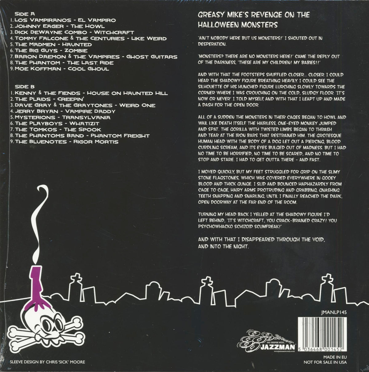 Greasy Mike, Vol. 8: Revenge On The Halloween Monsters (Vinyl)