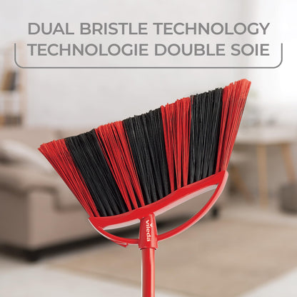 Vileda One Sweep Broom with Step-On Dustpan | Catches Over 99% of Dust & Dirt | Indoor Broom 🍁 All In One Marketplace Canada