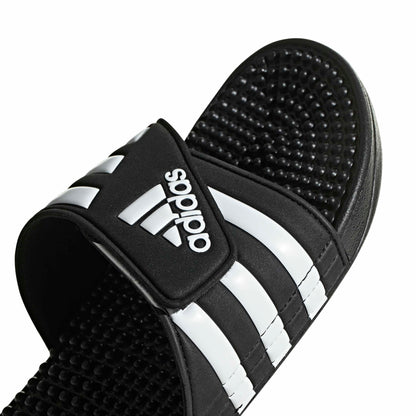 adidas Unisex-Adult Adissage, Core Black/White/Core Black, 12 🍁 All In One Marketplace Canada