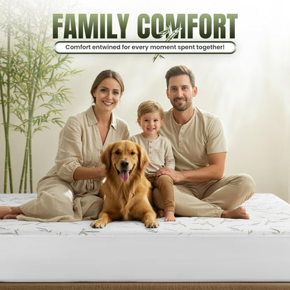 Utopia Bedding Waterproof Mattress Protector King Size, Bamboo Viscose Mattress Cover 200 GSM, Fits 17 Inches Deep, Breathable, Fitted Style with Stretchable Pockets 🍁 All In One Marketplace Canada