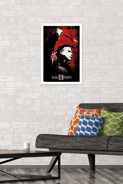 Halloween II - Red Wall Poster