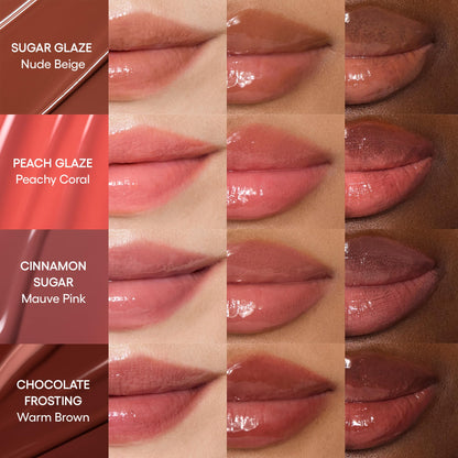 LANEIGE Glaze Craze Tinted Lip Serum, Sugar Glaze: Hydrating Lip Serum for Glossy, Nourished Lips with Plumping Polypeptides 🍁 All In One Marketplace Canada