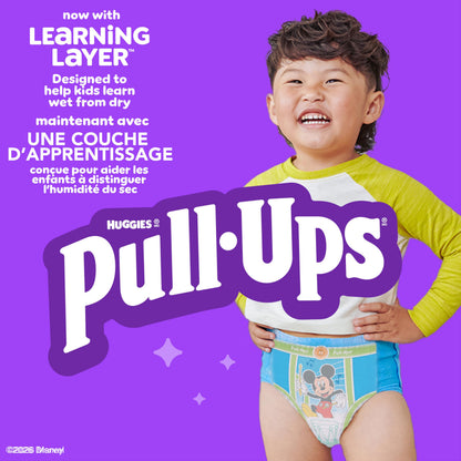 Pull-Ups Boys Potty Training Underwear, Easy Open Toddler Pants 3T-4T, Learning Designs for Toddlers, 92 count 🍁 All In One Marketplace Canada