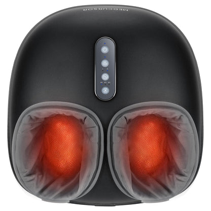 Medcursor Electric Shiatsu Foot Massager Machine with Soothing Heat, Deep Kneading for Foot Pain and Circulation, Multi-Level Settings & Air Compression, for Home or Office Use 🍁 All In One Marketplace Canada