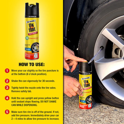 Fix-A-Flat 29226 Large Aerosol Tire Inflator, 567g, 1 🍁 All In One Marketplace Canada