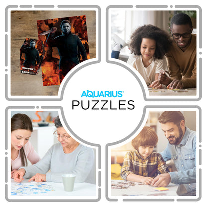 Aquarius Halloween II 500pc Puzzle (500 Piece Jigsaw Puzzle) - Glare Free - Precision Fit - Officially Licensed Halloween II Movie Merchandise & Collectibles - 14x19 Inches