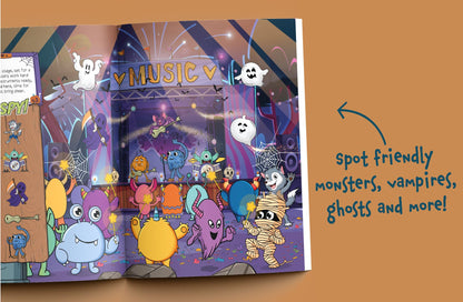I Spy Halloween: Search and Find Friendly Monsters on Halloween Night! A Cute Halloween Gift for Toddlers