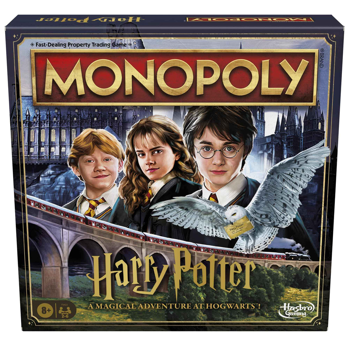 Monopoly Harry Potter Edition Board Game | A Magical Adventure at Hogwarts | Ages 8 and Up | 2 to 6 Players | Family Games | Gifts for Kids and Adults (English) 🍁 All In One Marketplace Canada
