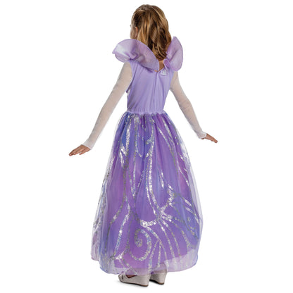 Wicked Glinda Deluxe For Good Costume, Official Movie Halloween Outfit for Kids, Girls Size (3T-4T)