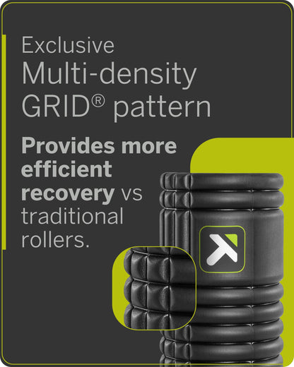 TriggerPoint Grid Foam Roller with Free Online Instructional Videos, Original (13-Inch), Black 🍁 All In One Marketplace Canada