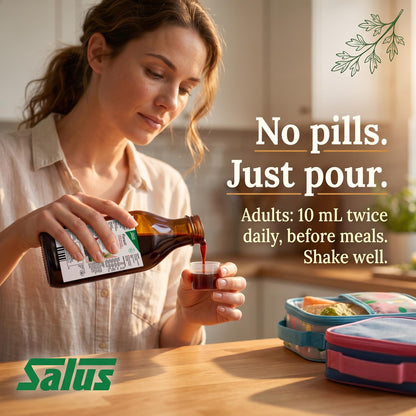 Salus Floravit Liquid Iron and Vitamins | Herbal Iron Supplement for Women, Men, and Children | Gluten-Free, Yeast-Free, Non-Dairy, Non-GMO (700 ML)
