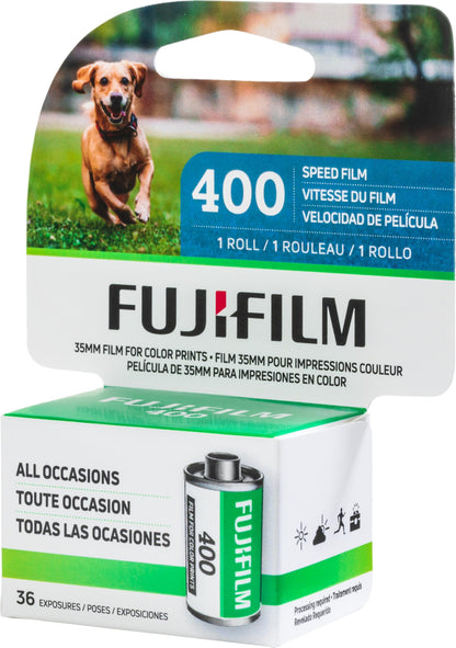 FUJIFILM 600022184 ISO 400 36EX1CD 36-Exposure Color Negative Film for 35mm Cameras (Single Roll) 🍁 All In One Marketplace Canada