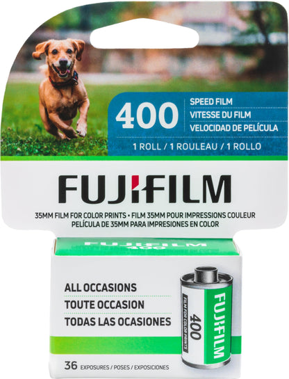 FUJIFILM 600022184 ISO 400 36EX1CD 36-Exposure Color Negative Film for 35mm Cameras (Single Roll) 🍁 All In One Marketplace Canada