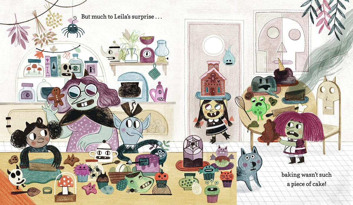 Leila, the Perfect Witch: (A Halloween Picture Book Featuring a Little Witch's Baking Adventure - For Toddlers, Preschoolers, and Kids Ages 2-5)