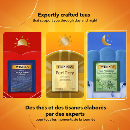 Twinings Pure Peppermint Herbal Revive Individually Wrapped Teabags, Naturally Caffeine-Free, 20 Count (Pack of 6), Enjoy Hot or Iced 🍁 All In One Marketplace Canada