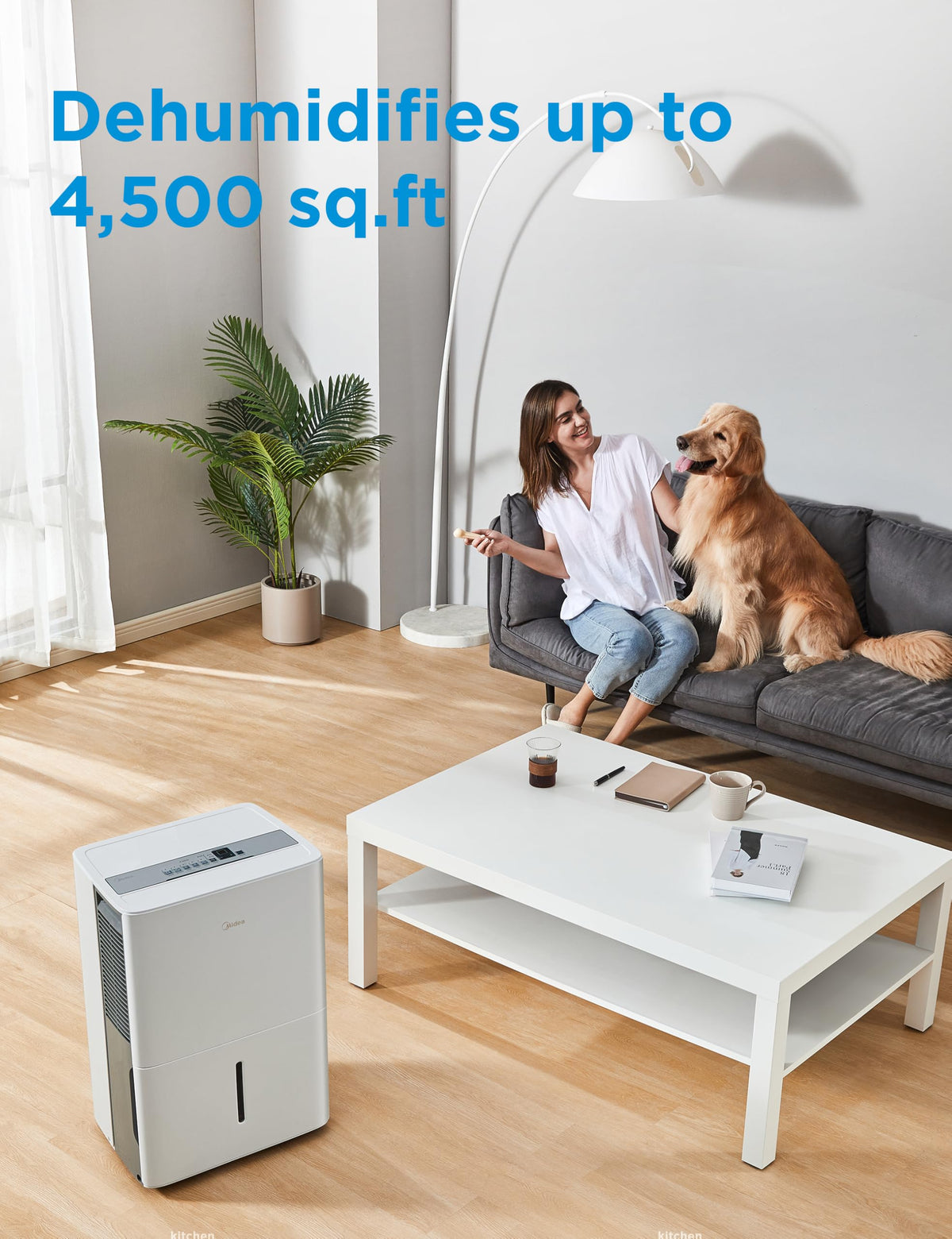 Midea Energy Star Certified Dehumidifier for Basement, WiFi, 50 Pint DOE 🍁 All In One Marketplace Canada