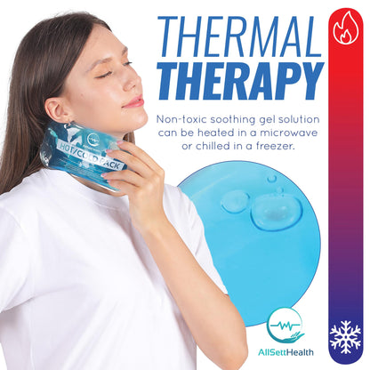 Reusable Cold Gel Ice Packs for Injuries | 7 Pack Cold Compress Gel Ice Pack for Knee, Neck, Hip, Shoulder & Back Pain 🍁 All In One Marketplace Canada