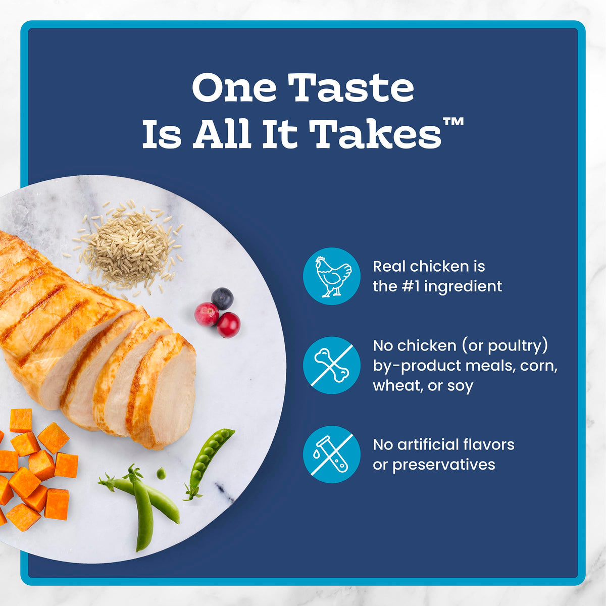 Blue Buffalo Tastefuls Chicken & Brown Rice Recipe Sensitive Stomach Adult Dry Cat Food, Real Chicken First, Deliciously Healthy Natural Cat Food, Natural Ingredients, Supports Digestion, 6.8kg Bag 🍁 All In One Marketplace Canada