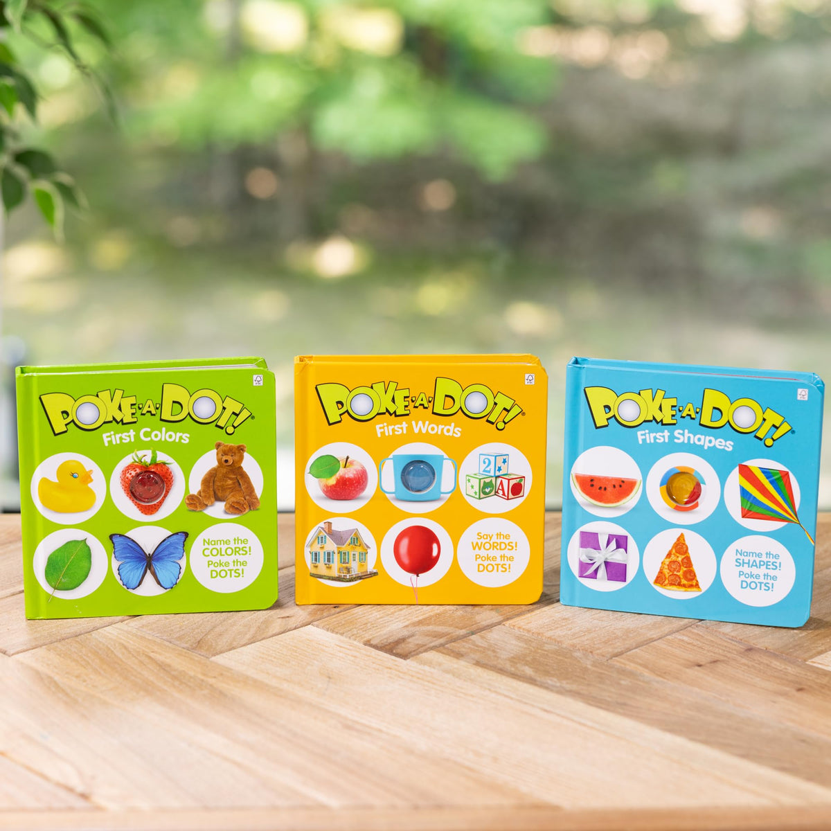 Melissa & Doug Poke-a-Dot First Words Shapes & Colors 3-Pack 🍁 All In One Marketplace Canada