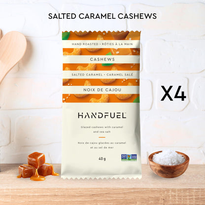 Handfuel 12 Pack Variety Flavoured Cashews, 4 Flavours - 3 x 40g of Each 🍁 All In One Marketplace Canada