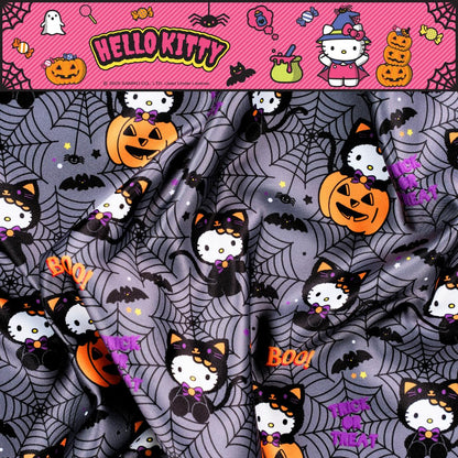 Sanrio Hello Kitty Skeleton Halloween Beauty Silky Satin Standard Reversible Pillowcase Cover 20x30 for Hair and Skin, (Officially Licensed Product) by Franco Collectibles
