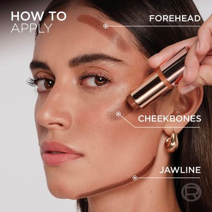 L'Oreal Paris Lumi Bronze Le Stick Soleil Bronzer Stick, Cream-To-Powder Bronzer For A Sunkissed Face Makeup Glow, 120 Copper Bronzette 🍁 All In One Marketplace Canada