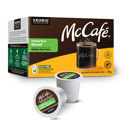 McCafé Premium Medium Dark Roast Decaf K-Cup Coffee Pods, 72 Count, For Keurig Coffee Makers 🍁 All In One Marketplace Canada