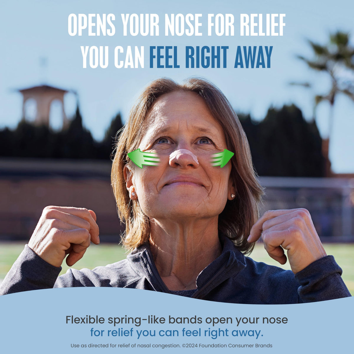 Breathe Right Nasal Strips, Extra Strength, Tan, Drug-Free Snoring Solution & Nasal Congestion Relief Caused by Colds & Allergies, Nightly Sleep, 44 Count 🍁 All In One Marketplace Canada