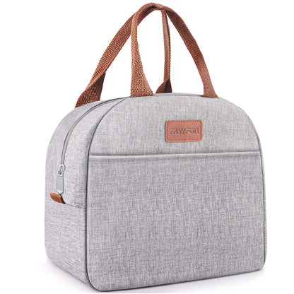 Lunch Bag for Women & Men Adult Insulated Lunch Box, Small Leakproof Cooler Food Lunch Containers Reusable High Capacity Lunch Tote Bags for Work, Travel, Outdoor 🍁 All In One Marketplace Canada