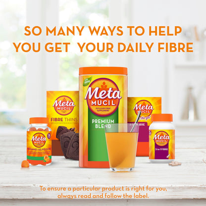 Metamucil, Daily Psyllium Husk Powder Supplement, Sugar-Free, 4-in-1 Fibre for Digestive Health, Orange Smooth Flavored Drink, 114 Servings 🍁 All In One Marketplace Canada